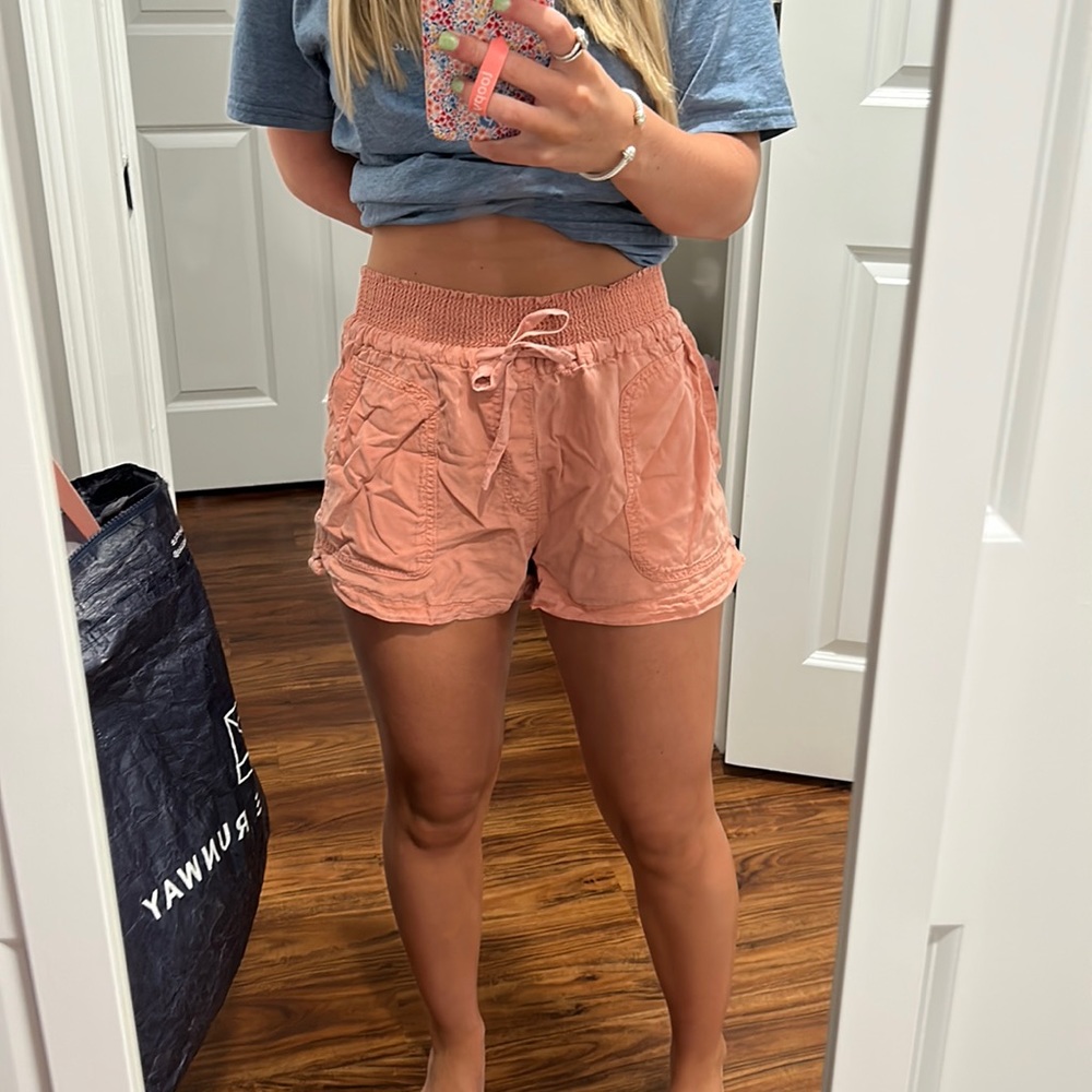 Peach shorts!
